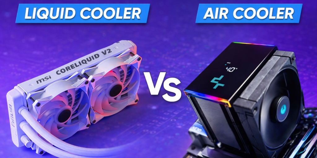 Liquid cooling vs air cooling