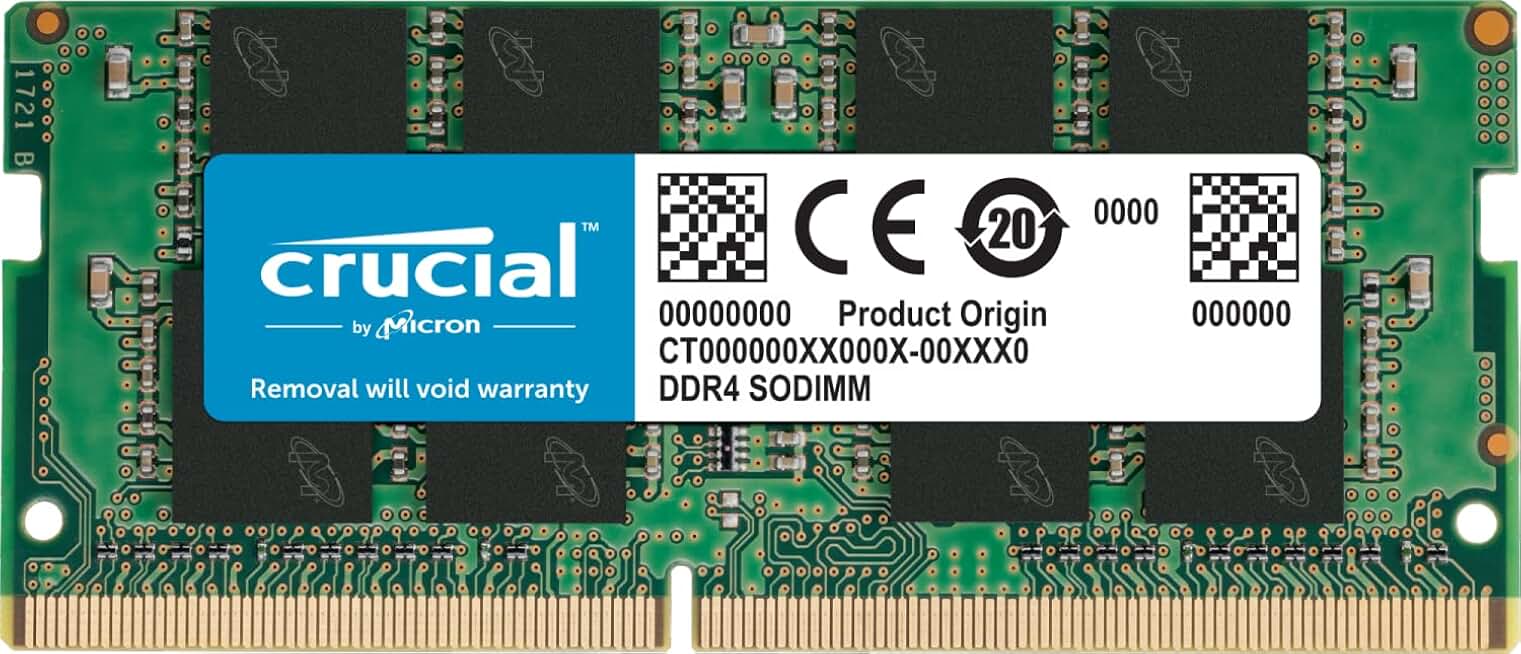 Crucial 16GB DDR4 3200MHz Laptop RAM