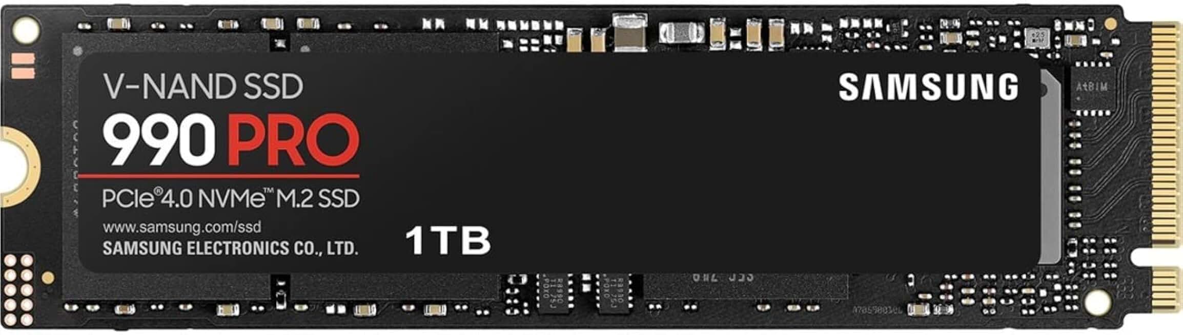 Samsung 990 PRO 1TB PCIe 4.0 NVMe SSD